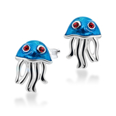 Kids Stud Earring Cute Jellyfish STE-234